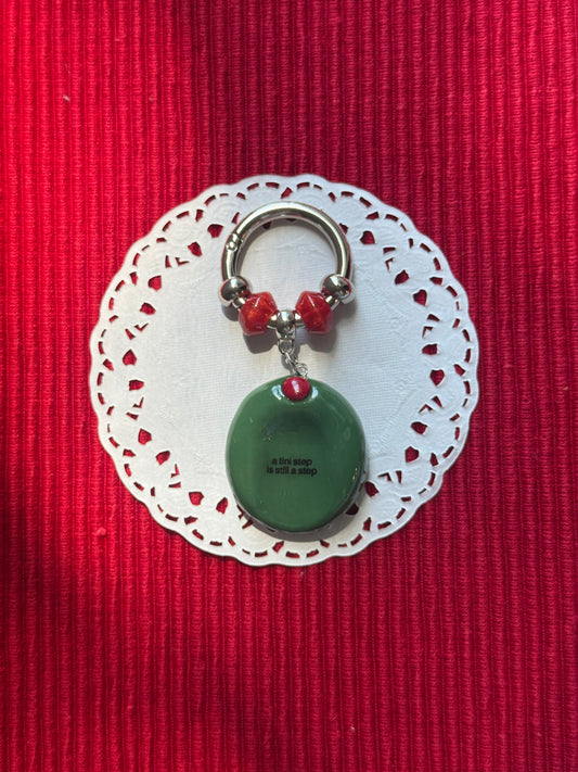 "a tini step" Bag Charm